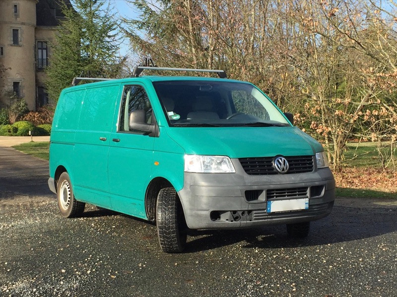 VENDU : Volkswagen T5 1.9 TDI, CTTE, 3 places, attelage